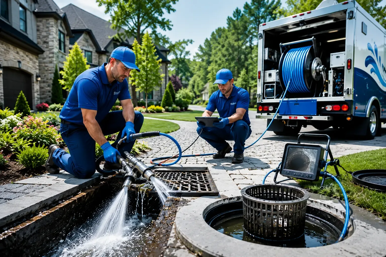 Local outdoor drain cleaning professionals in Marble, NC